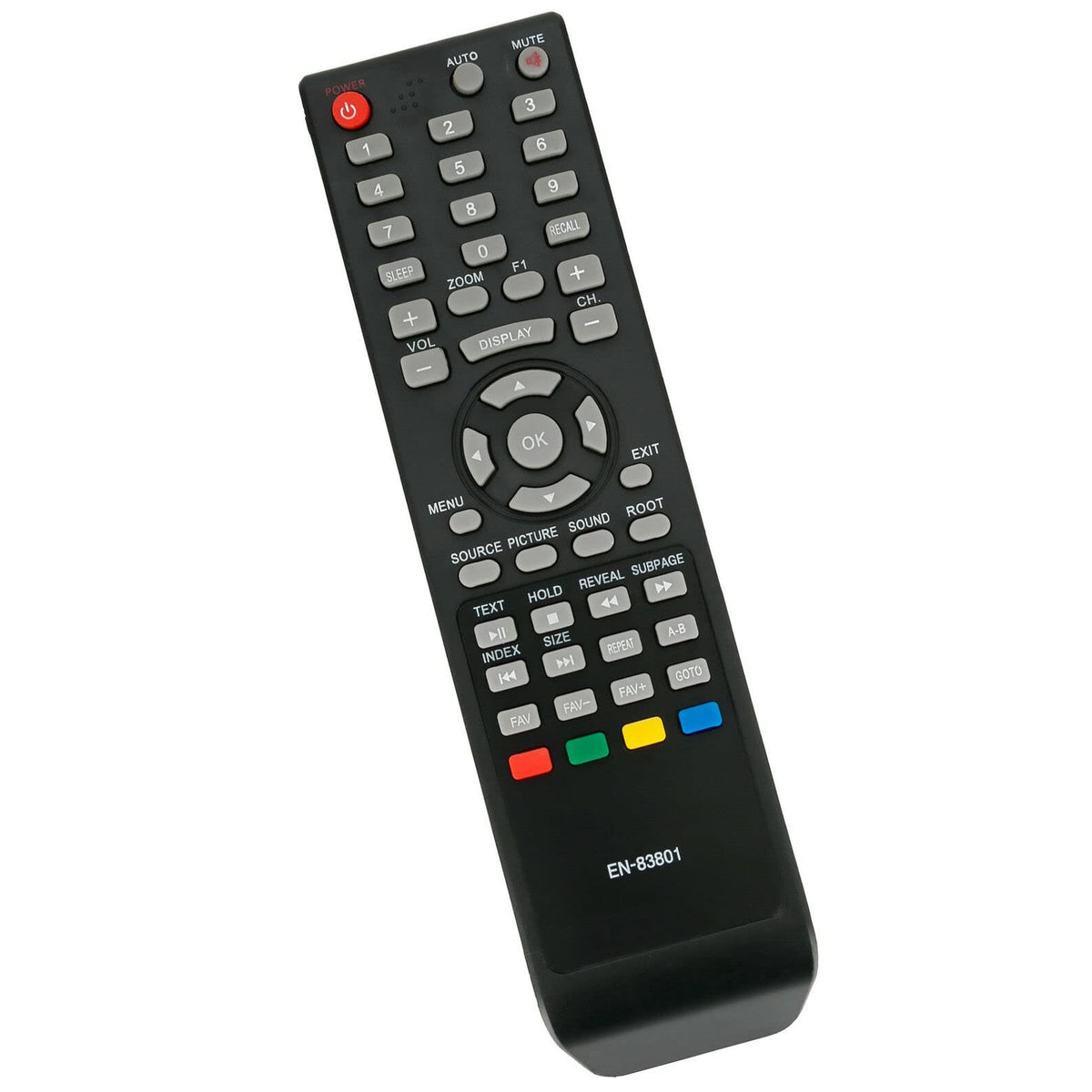 New EN-83801 Replacement Remote fit for Hisense TV