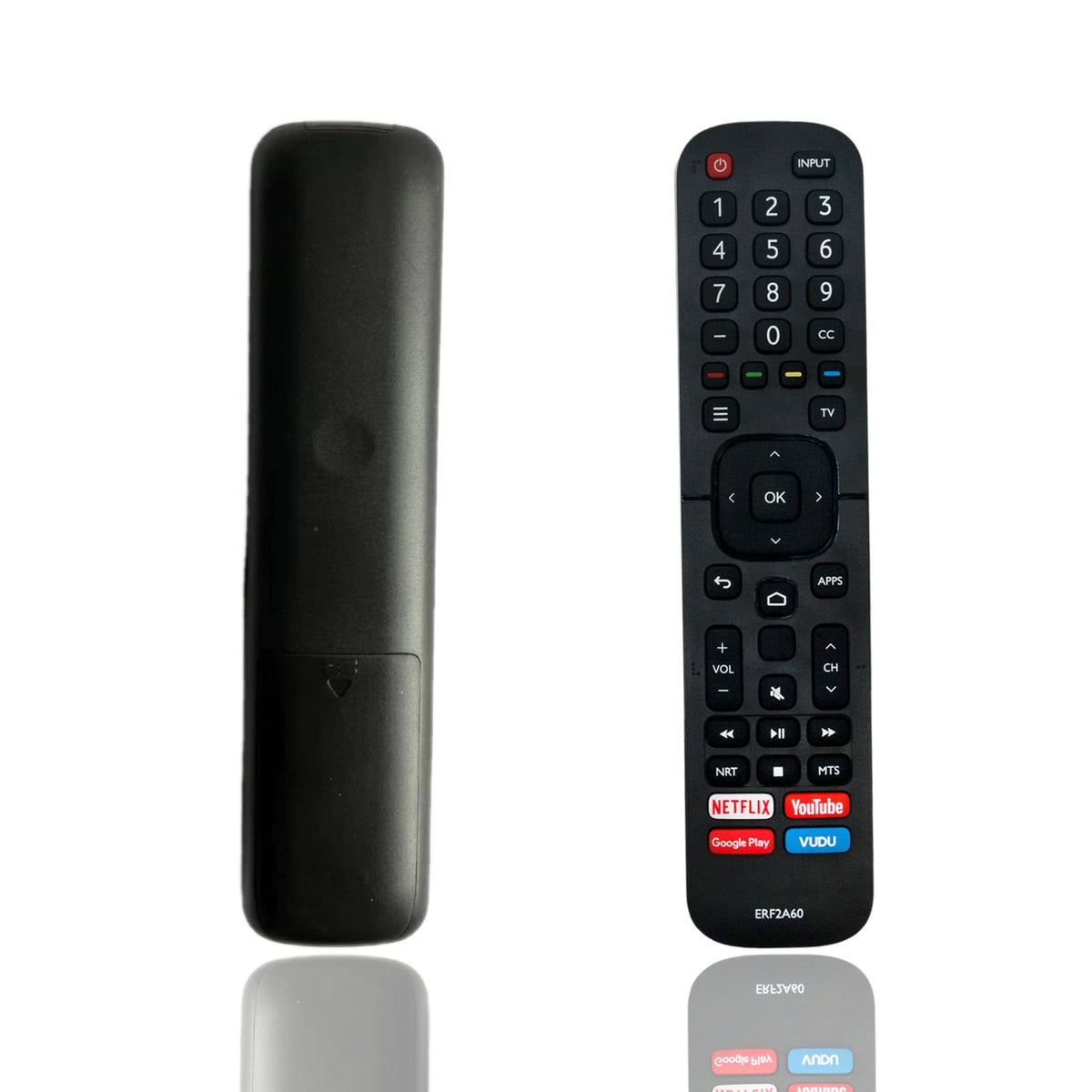ERF2A60 Remote fit for Hisense Smart 4K TV 65H9F 55H9F 55H8F 65H8F 50H8F 43H6570F 50H6570F 55H6570F 65H6570 55H9020F 55H9030F 55H9040F 55H9050F 55H9070F 55H9F1 65H9F1 65H9020F [No Voice Function]