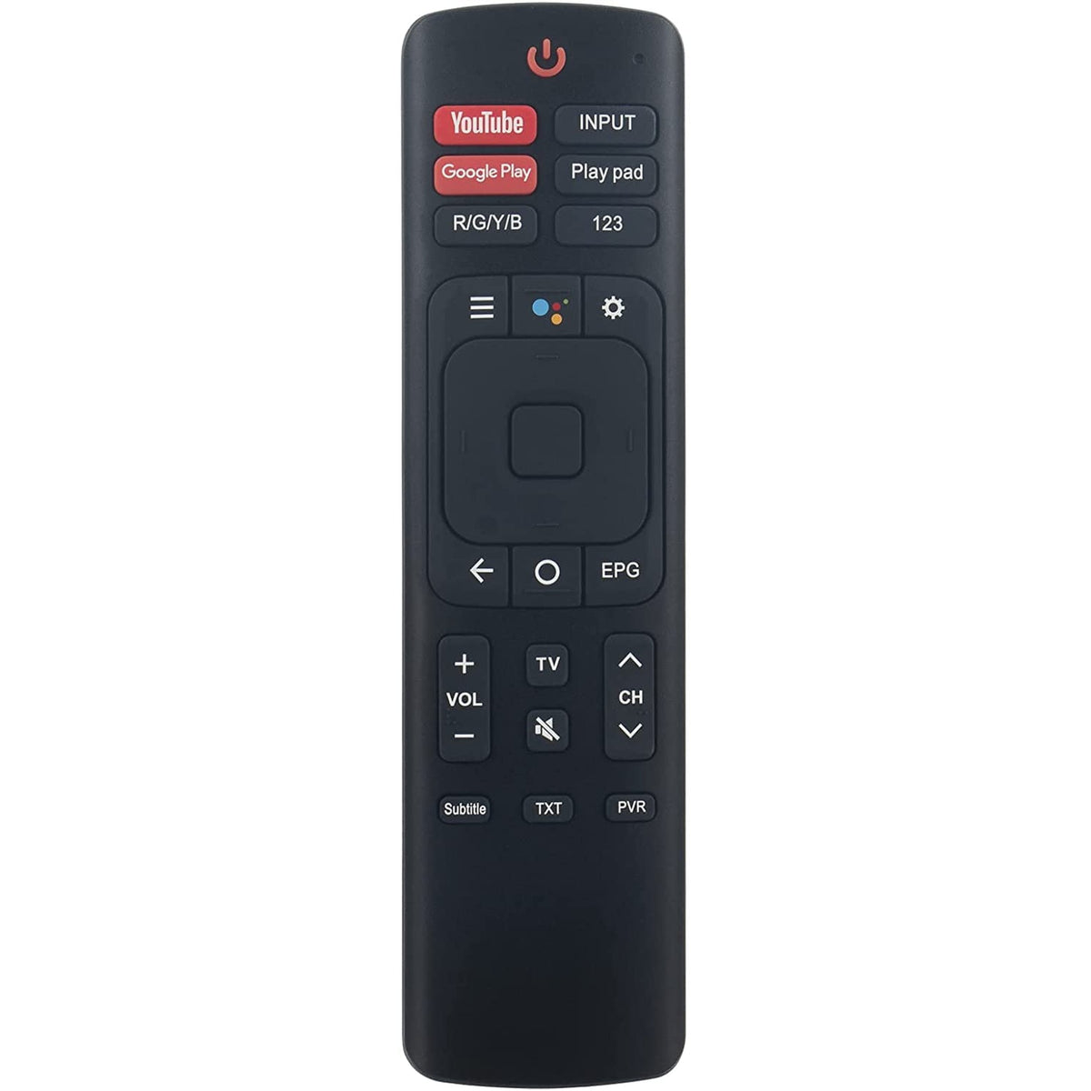 New ERF3F69V Replaced Remote fit for HISENSE VU 4K UHD TV with YouTube GooglePlay
