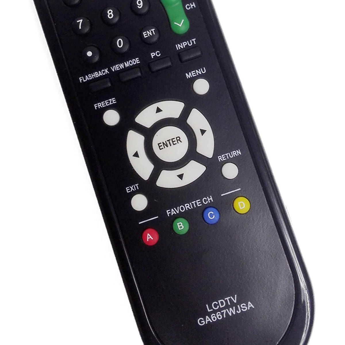 New GA667WJSA Replacement Remote for Sharp TV LC-32AV22U LC-60LE600U LC-46SB54 LC-52SB55U LC-32SB27U LC-46SB54U LC32SB24U LC-32D49 LC-32D49U LC-37SB24 LC-32D44U LC32D47U LC52SB55U LC37D44U LC-32D47