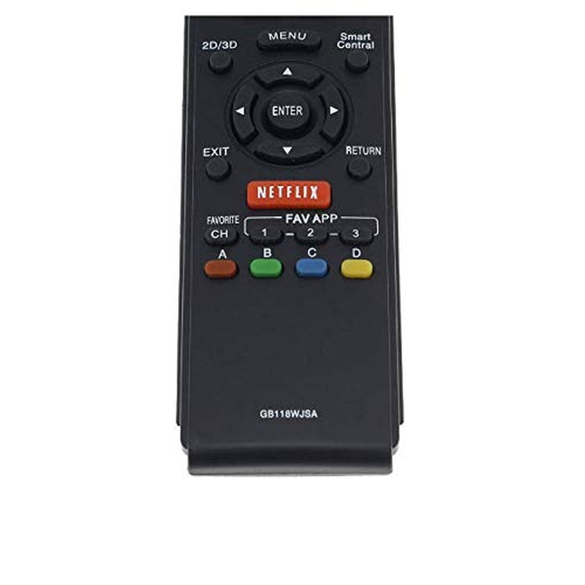 Young Replacement Sharp AQUOS Remote Control GB118WJSA Fit for Sharp AQUOS TV GB004WJSA GB005WJSA GA890WJSA GB105WJSA GA935WJSAE