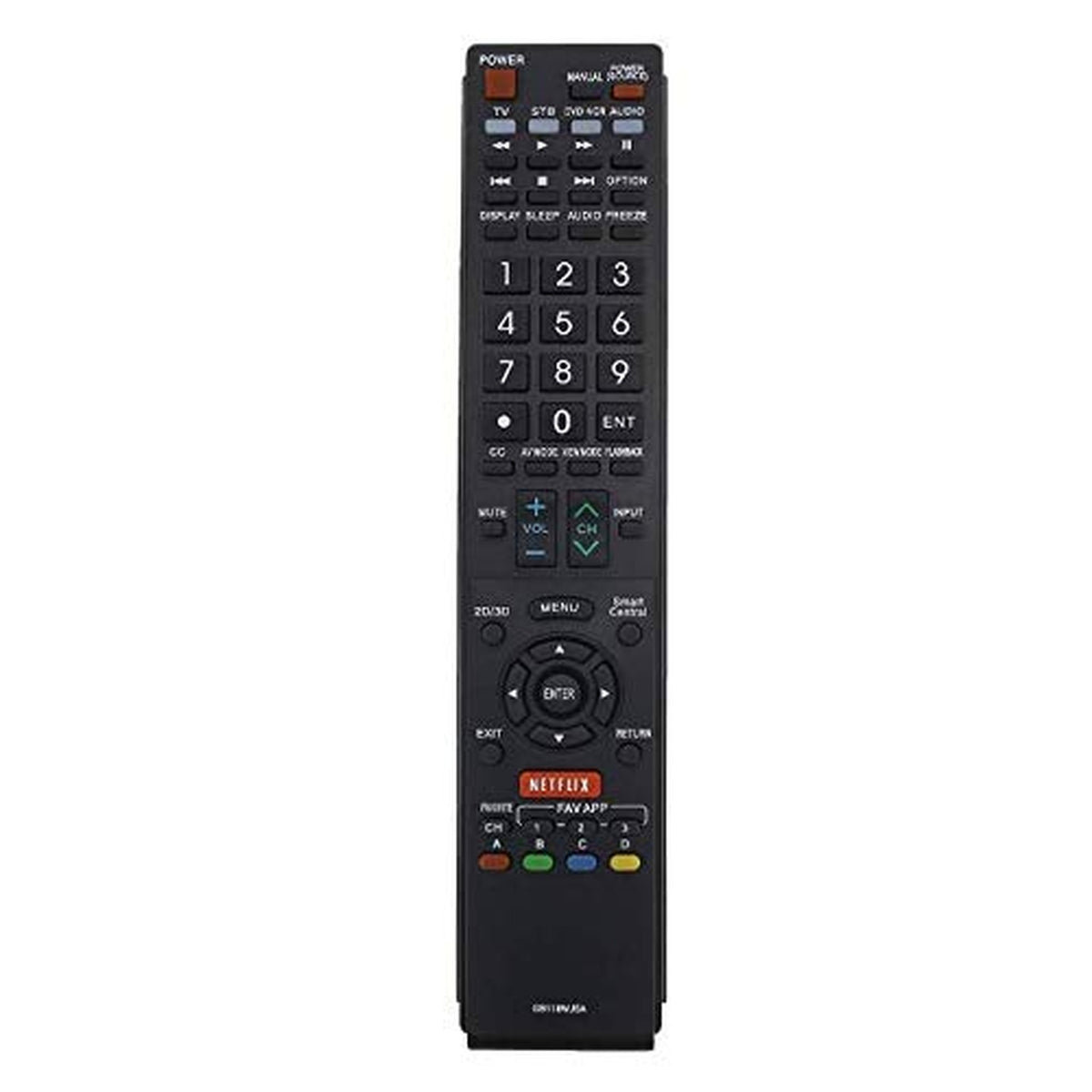 Young Replacement Sharp AQUOS Remote Control GB118WJSA Fit for Sharp AQUOS TV GB004WJSA GB005WJSA GA890WJSA GB105WJSA GA935WJSAE