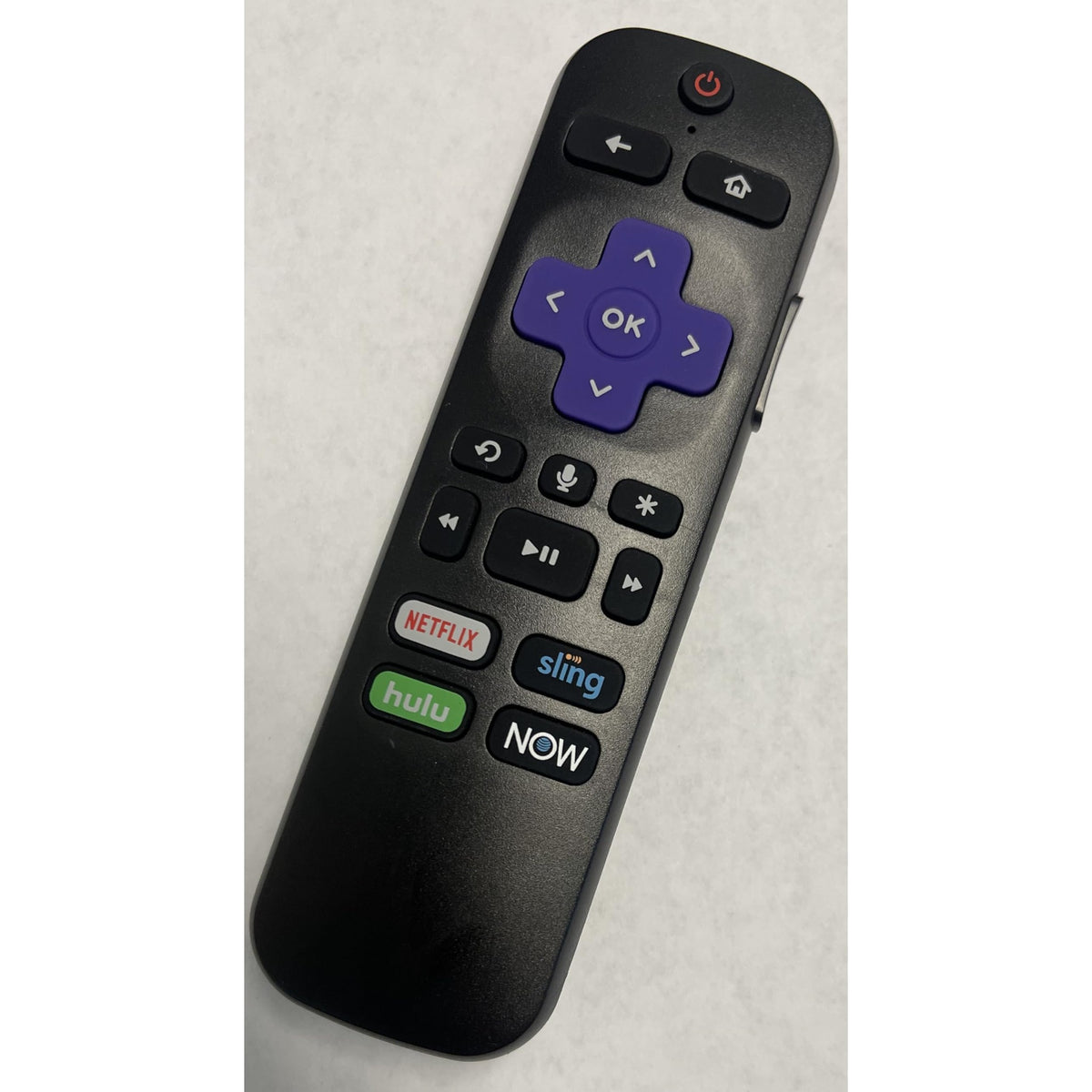 Hisense ROKU TV Remote Control Model RC-EL5 Voice Function Enabled Compatible with RC-AL5, HU-RCRUS-22W and HU-RCRUS-20W (2019 and 2021)