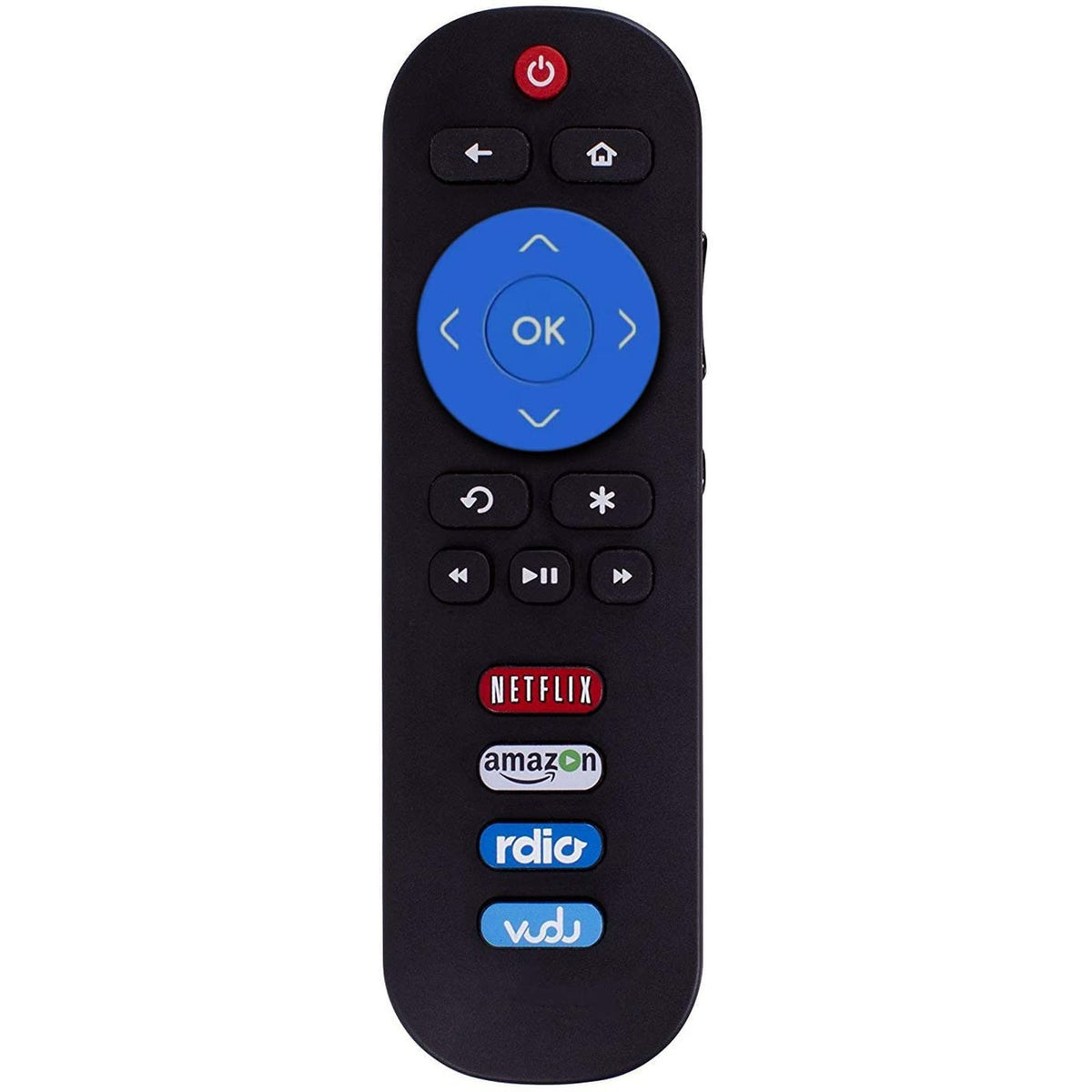 New Replace Remote Compatible with All Hisense Roku TV, Universal for Hisense Smart Built-in Roku TV Remote Control Replacement HU-RCRUS-20 Remote