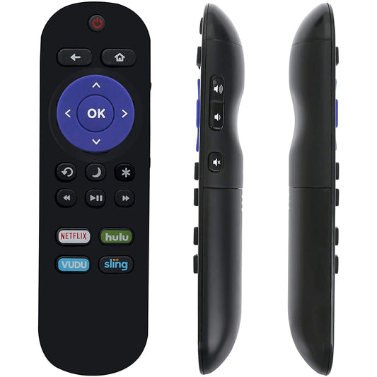 New Young Remote Control for Sharp Hisense Roku TV with Netflix hulu VUDU Sling Keys (Built-in Roku TV, Not Roku Player Connect w/TV)