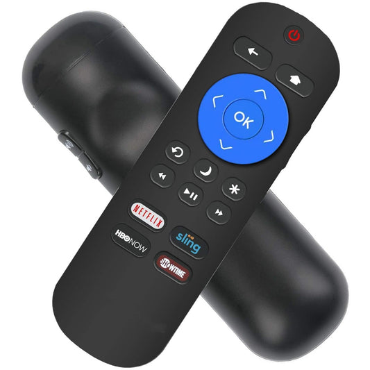 New Remote Compatible with Hitachi Roku TV Remote w/Volume Control & TV Power Button for All Hitachi Roku TV (Roku Built-in TV, NOT Roku Player Connect w/TV)