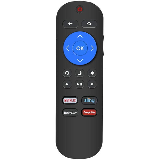 New NS-RCRUDUS-17 Replace Remote Control fit for Insignia Roku TV LED HDTV with 4 Shortcut Keys Netflix Sling HBONOW and Google Play NS-50DR710NA17 NS-55DR710NA17 NS-39DR510NA17 NS-43DR710NA17RUDUS-17