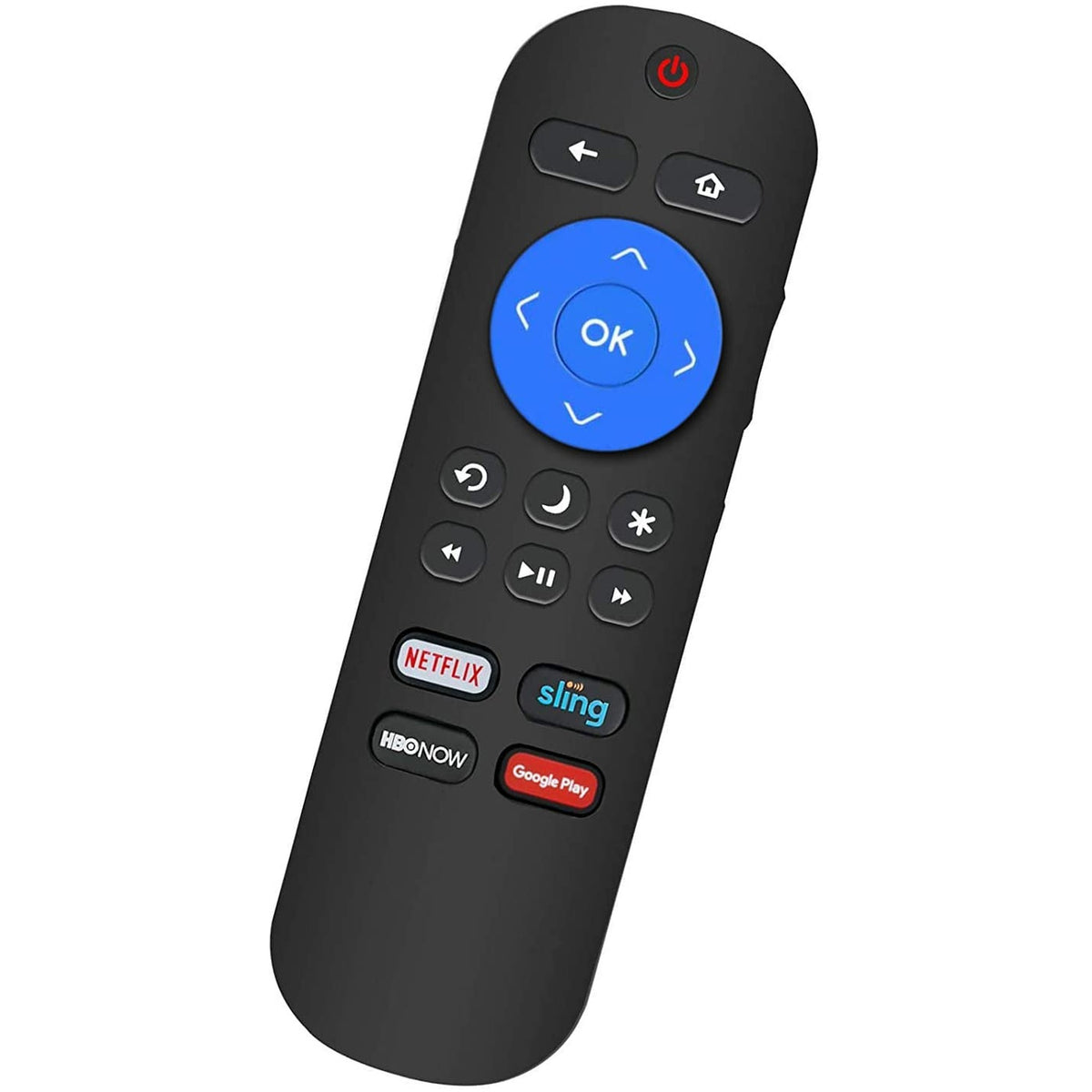 New NS-RCRUDUS-17 Replace Remote Control fit for Insignia Roku TV LED HDTV with 4 Shortcut Keys Netflix Sling HBONOW and Google Play NS-50DR710NA17 NS-55DR710NA17 NS-39DR510NA17 NS-43DR710NA17RUDUS-17
