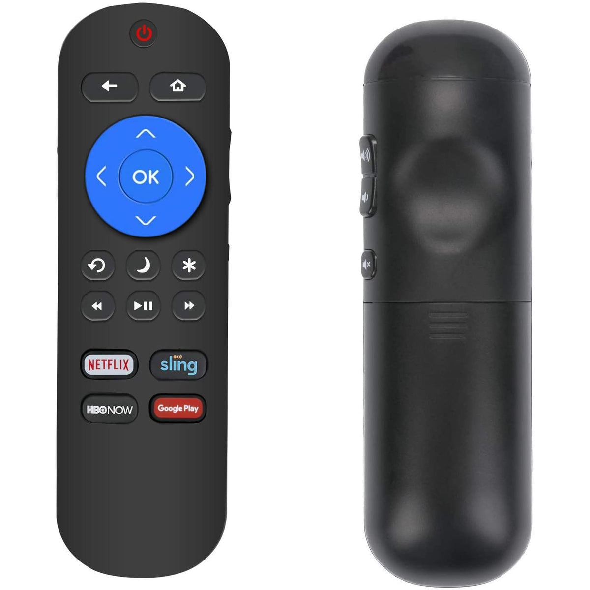 New NS-RCRUDUS-17 Replace Remote Control fit for Insignia Roku TV LED HDTV with 4 Shortcut Keys Netflix Sling HBONOW and Google Play NS-50DR710NA17 NS-55DR710NA17 NS-39DR510NA17 NS-43DR710NA17RUDUS-17
