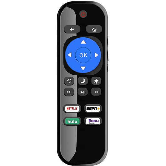 Replacement Remote 101018E0067 Fit for JVC 4K Roku Smart LED TV with Netflix, ESPN, HULU, ROKU Channel Buttons