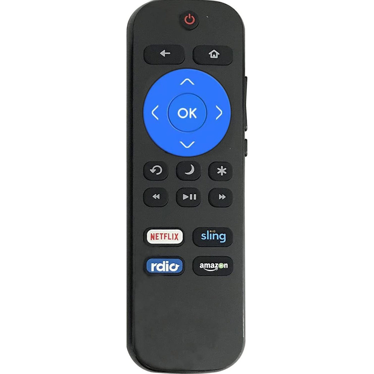 New Remote Control Fits for LG/RCA/Element/HITACHI/TCL/Philips/HAIER/SANYO Roku TV