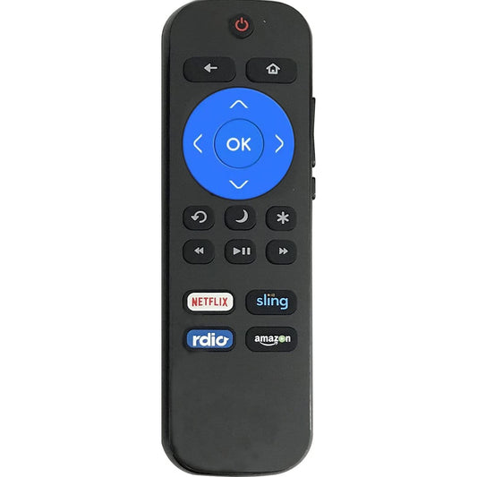 New Remote Control Fits for LG/RCA/Element/HITACHI/TCL/Philips/HAIER/SANYO Roku TV