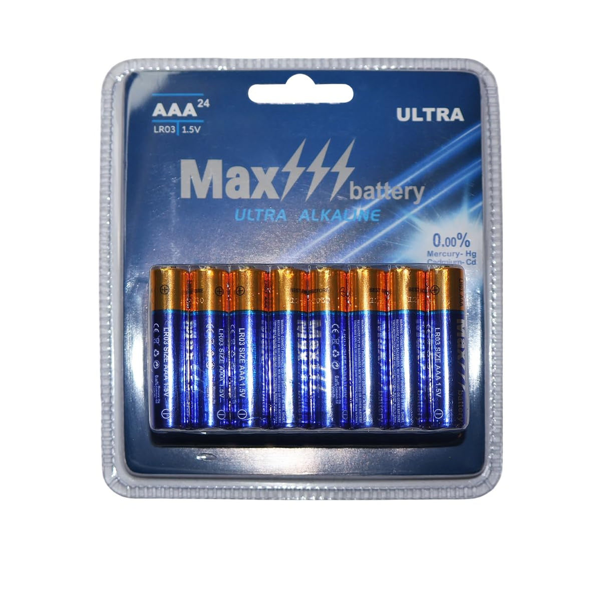 Besia LR03 AAA Batteries 24 Pack AAA Battery with Long-Lasting Power, Alkaline AAA Battery for Household and Office Device