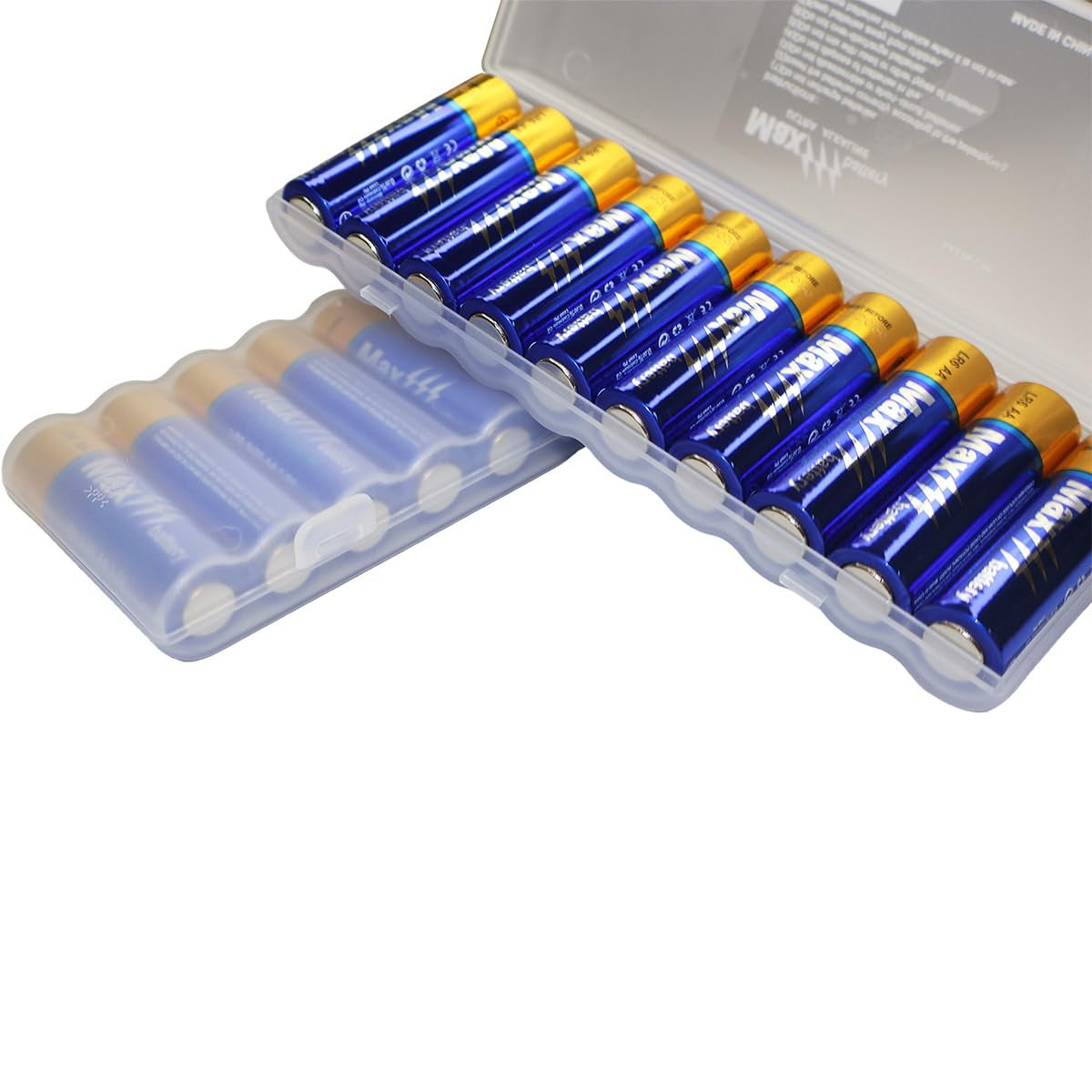 Besia AA Alkaline Batteries 10-Pack, 1.5V Double A LR6 Battery with Long-Lasting Power & Leak-Proof Design, Includes Reusable Storage Case, Ideal for Toys, Game Controllers, and Household Devices