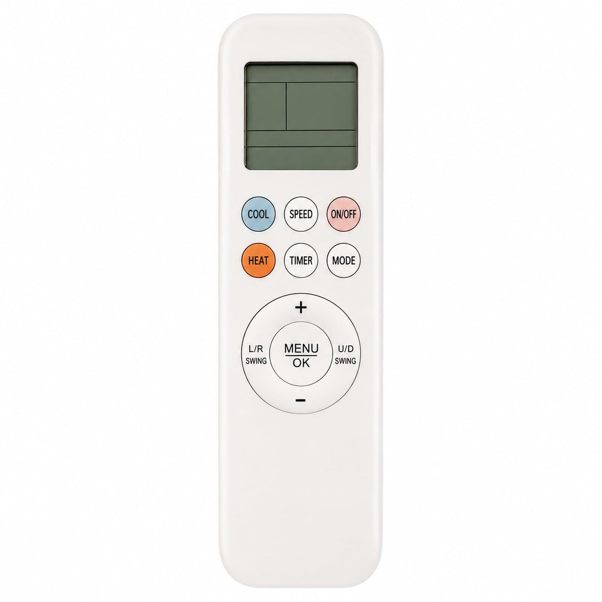 YKR-T/011E Replacement AC Remote Compatible with AUX SENDO FINLUX A/C Unit | Air Conditioner YKR-T/012E YKR-T/013E YKR-T/011E YKR-T/021E YKR-T/121E Brand: AULCMEET
