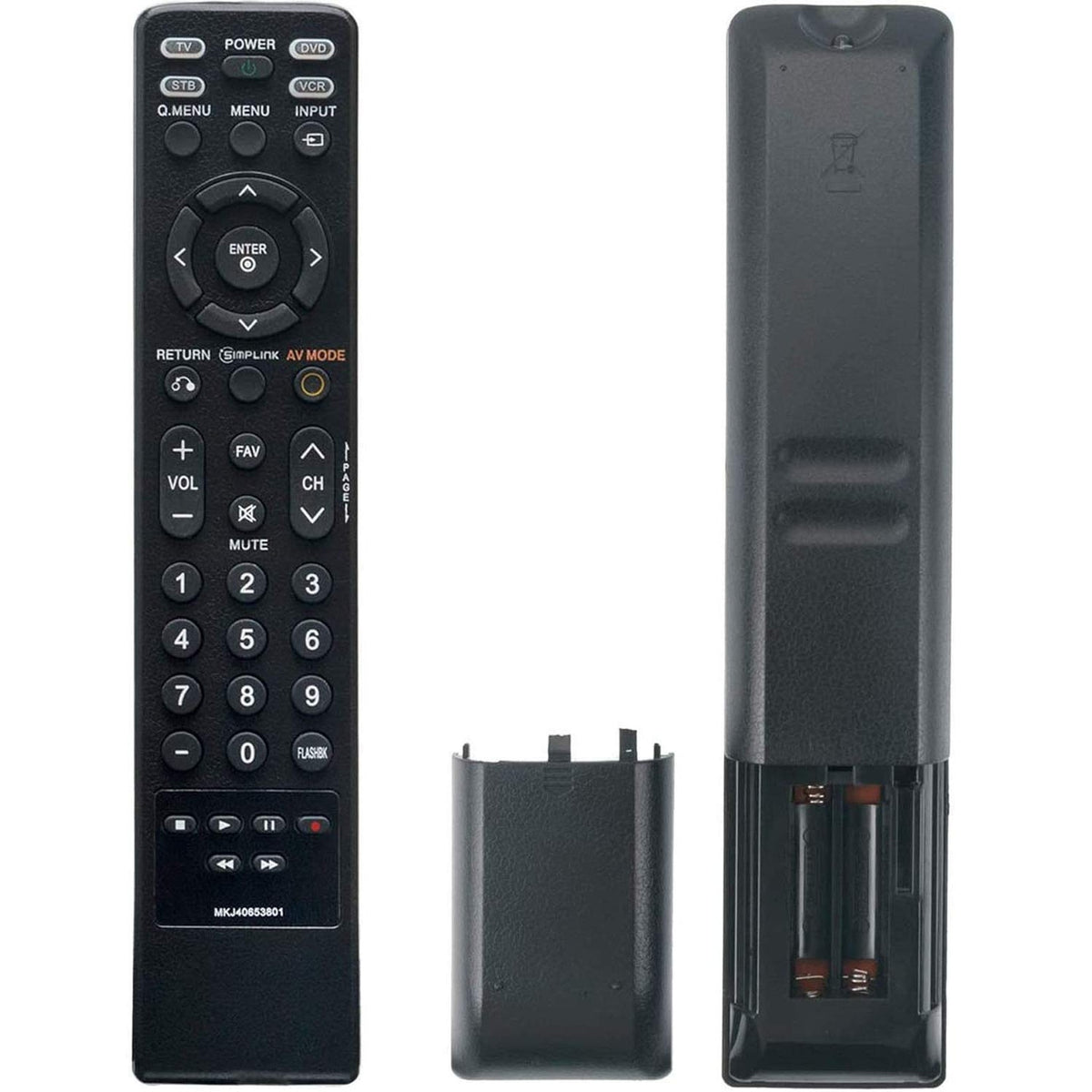 Young New MKJ40653801 Replacement Remote fit for LG TV 37LG50 37LG30 47LG50 42LGX 52LG50 32LG60 32LG70 37LG60 42LG70 42LG60 47LG70 47LG60 52LG70 52LG60 47LG90