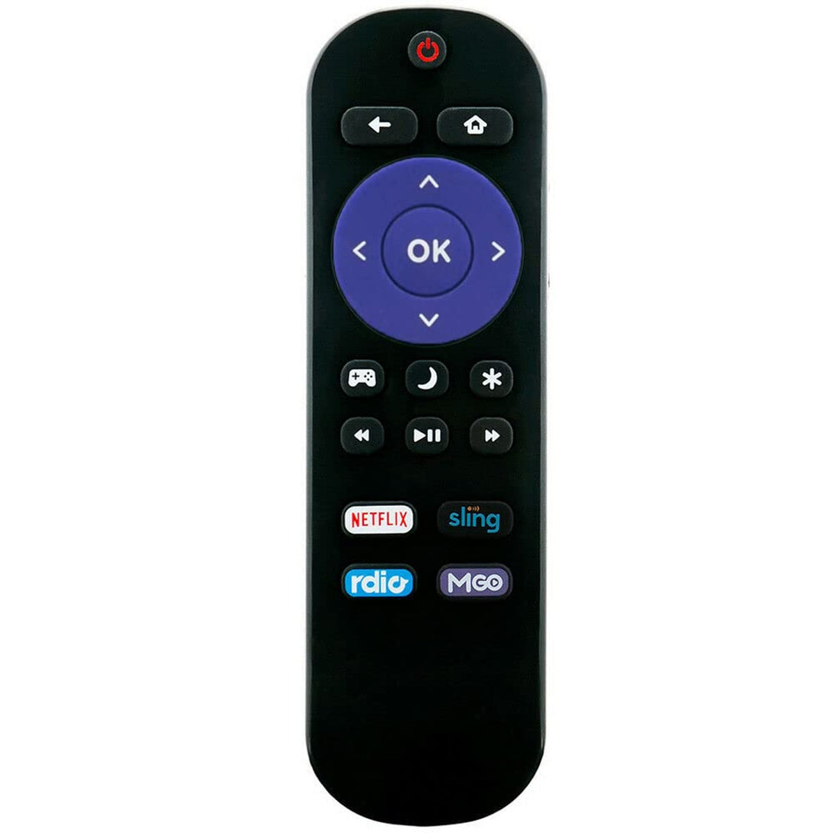 New NS-RCRUS-16 Remote Control fit for Insigia LED Roku TV with Netflix Sling Rdio Mgo 4 Shortcut Keys sub NS-32DR420NA16 NS-55DR420NA16 NS-40DR420NA16 NS-48DR420NA16 NS-32DR420CA16 NS-55DR420CA16