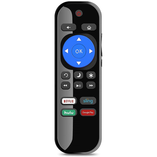 Young NS-RCRUS-17 Remote Control fit for All Insignia Roku Smart TVs NS-43DR620NA18 NS-50DR620NA18 NS-55DR620NA18 NS-65DR620NA18 NS-43DR620CA18 NS-50DR620CA18 NS-55DR620CA18 [NOT for Roku Stick]