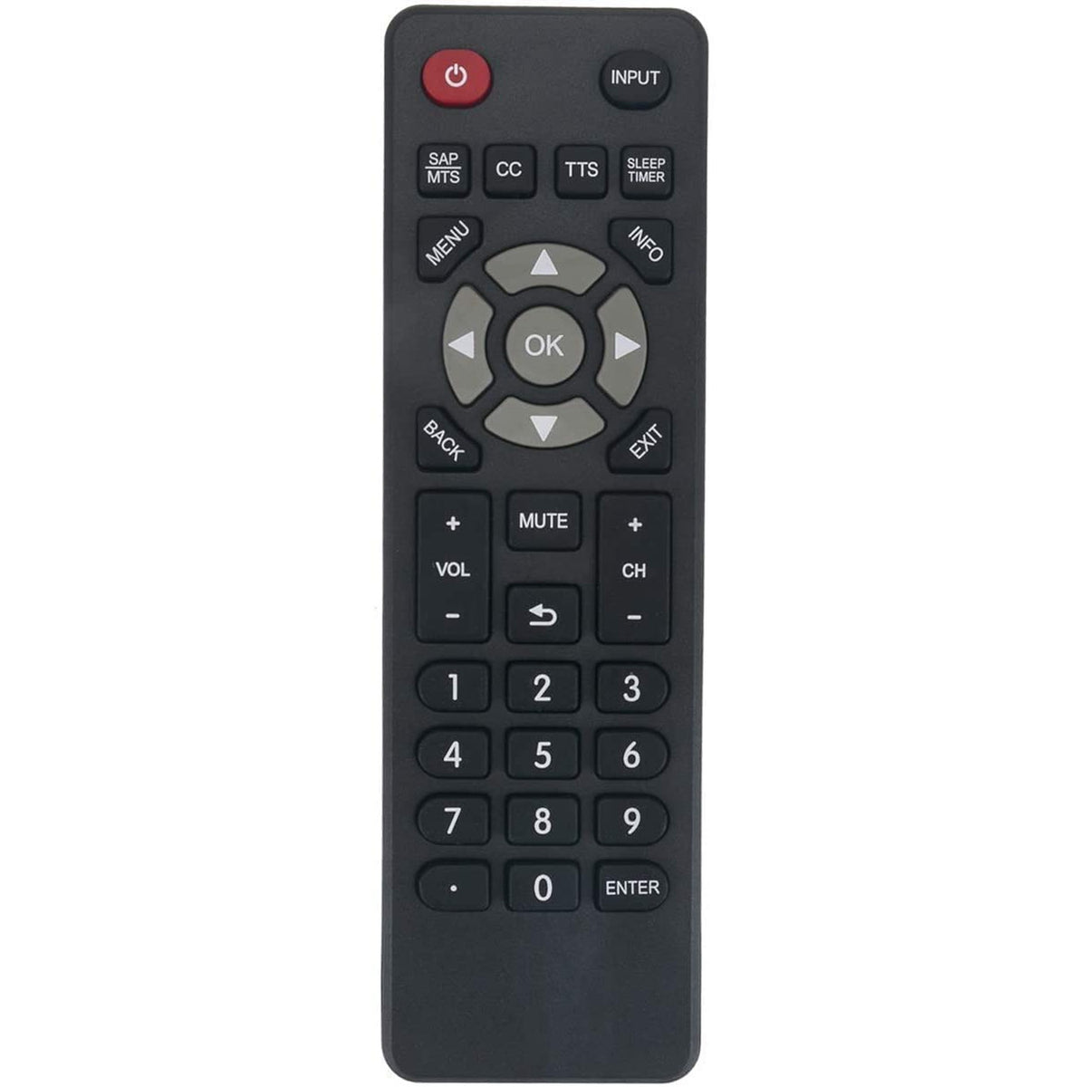 New Replacement Remote for All Onn TVs ONC17TV001 ONC18TV001 GZL180106