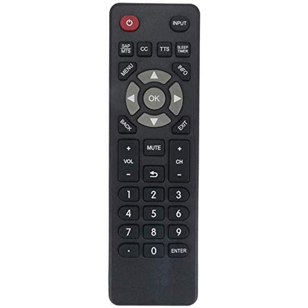 New Replacement Remote for All Onn TVs ONC17TV001 ONC18TV001 GZL180106