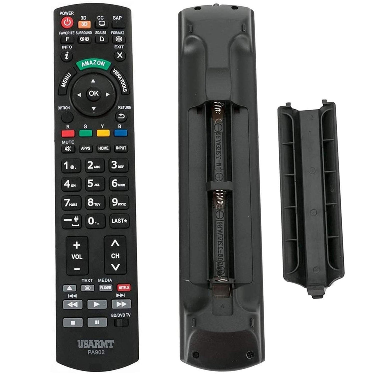 Young New PA902 Remote Control Fits for Panasonic TV Blu-ray Player EUR7627Z20 N2QAYB000706 N2QAYB000100 N2QAYB000221 N2QAYB000570 N2QAYB000703