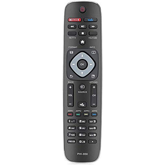 Young Universal NH500UP/PHI-958 Replacement Remote fit for Philips LED LCD TV Smart Ultra HDTV 50PFL5601/F7 65PFL5602/F7 55PFL5602/F7 50PFL5602/F7 43PFL5602/F7