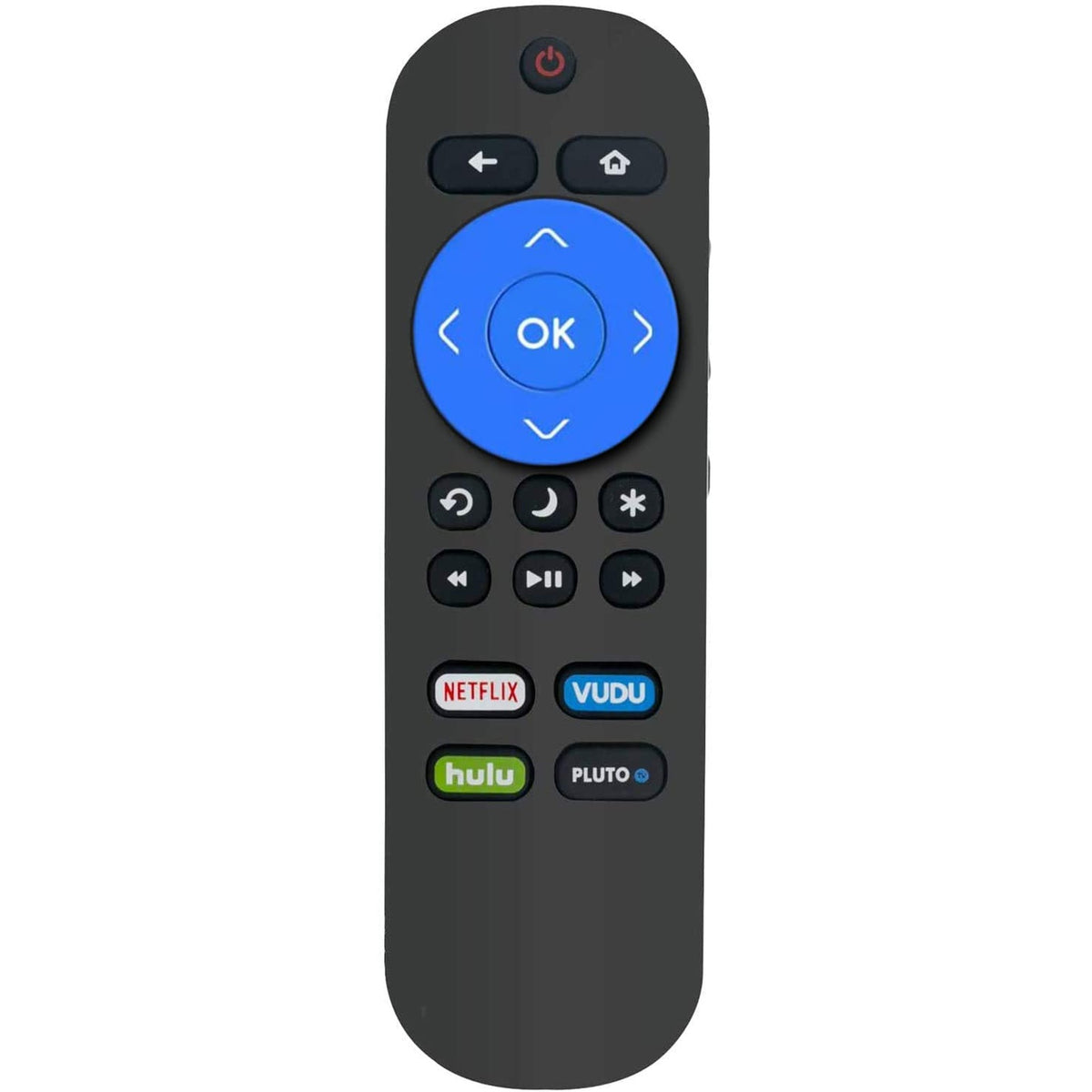 Young Remote Control fit for Philips Roku TV 50PFL4962 50PFL4662 43PFL4962 43PFL4662 40PFL4962 40PFL4662 40PFL4764 50PFL4962/F7 50PFL4662/F7 43PFL4962/F7 43PFL4662/F7 40PFL4962/F7 40PFL4662/F7