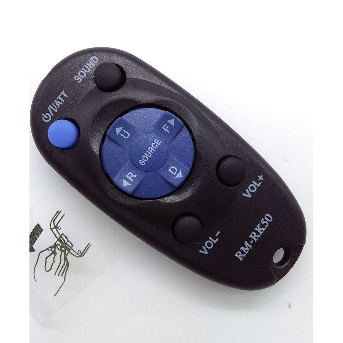 New Young RM-RK50 Replaced Remote Control fit for JVC Car Stereo RM-RK52 KD-A625 KD-A725 KD-A805 KD-A815 KD-AH79 KD-AHD39 KD-AHD59 KD-AHD69 KD-APD38