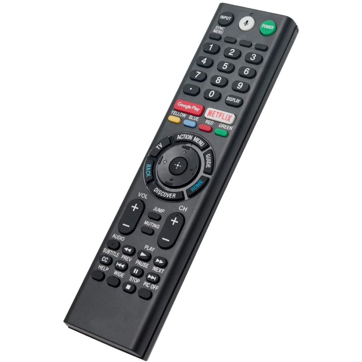 RMF-TX200U Voice Replacement Remote for Sony TV XBR-65X800d XBR-65X850D XBR-55X850D XBR-43X800D XBR-49X900E XBR-55X900E XBR-65X900E XBR-75X850D