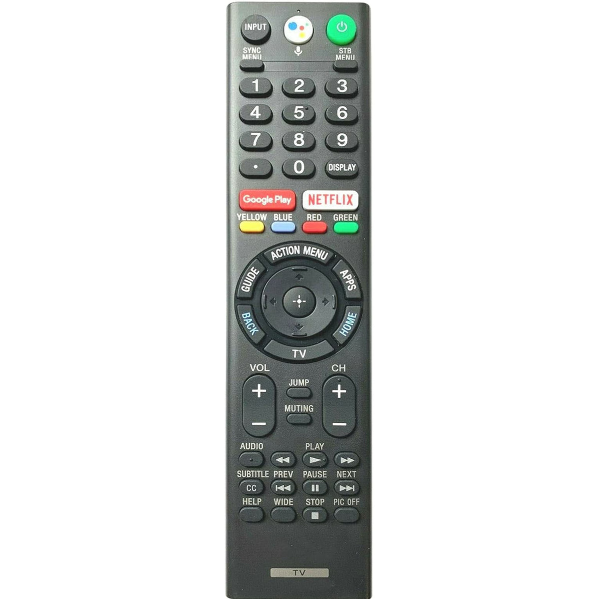 New Replace RMF-TX310U Voice Remote Control with Mic fit for Sony 4K Smart LED TV HDTV Bravia XBR-43X800E XBR-49X800E XBR-55X800E XBR-55X806E XBR-65X850E 149331811 KDL-50W800C KDL-55W800C KDL-65W800C