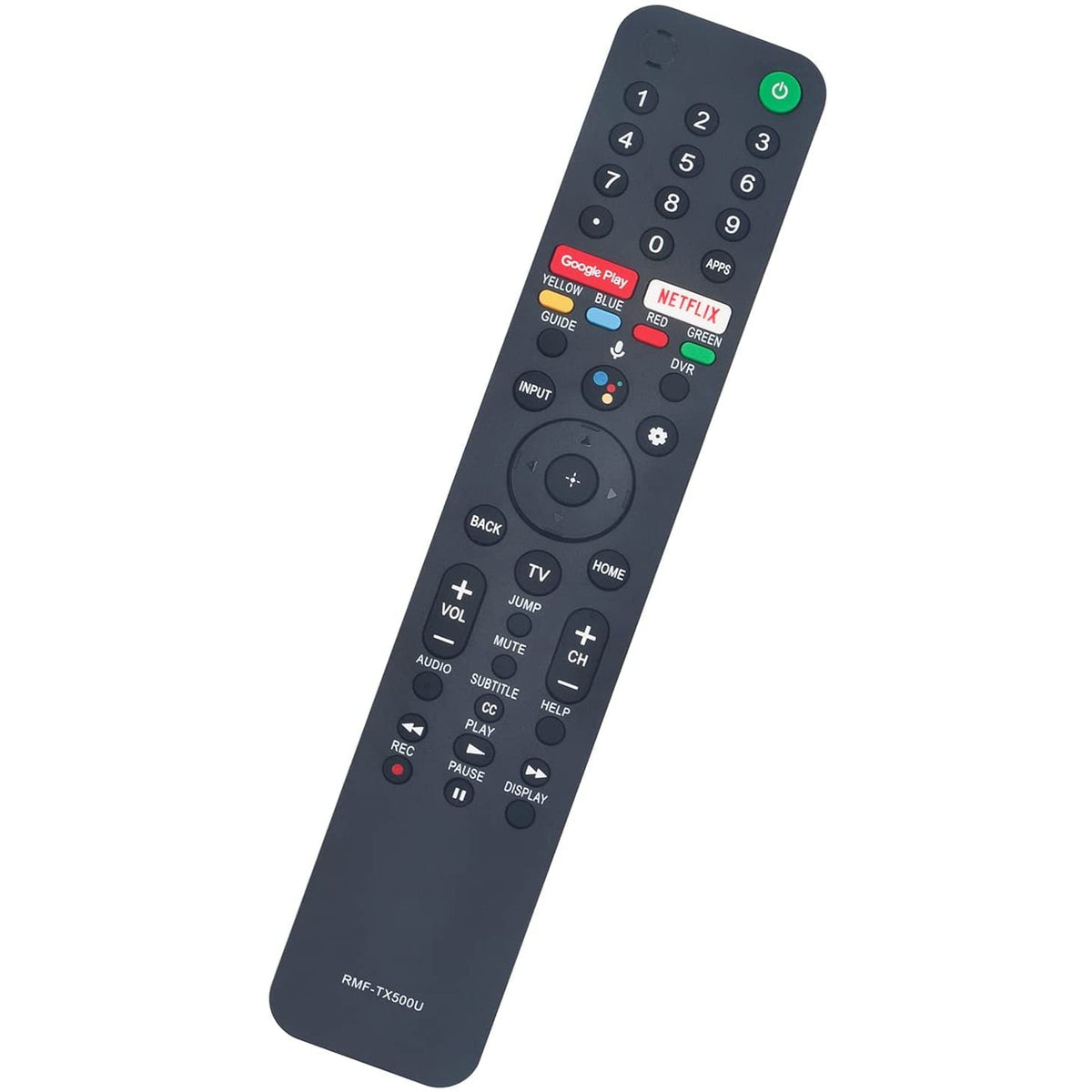 RMF-TX500U Voice Replaced Remote Fit for Sony Smart TV XBR-65X950G XBR-75X950G KD-75X75CH XBR-55A8H XBR-55X950G XBR-65A8H KD-65X750H XBR-49X950H XBR-75X900H XBR-75X850G XBR-65X90CH KD-65X75CH