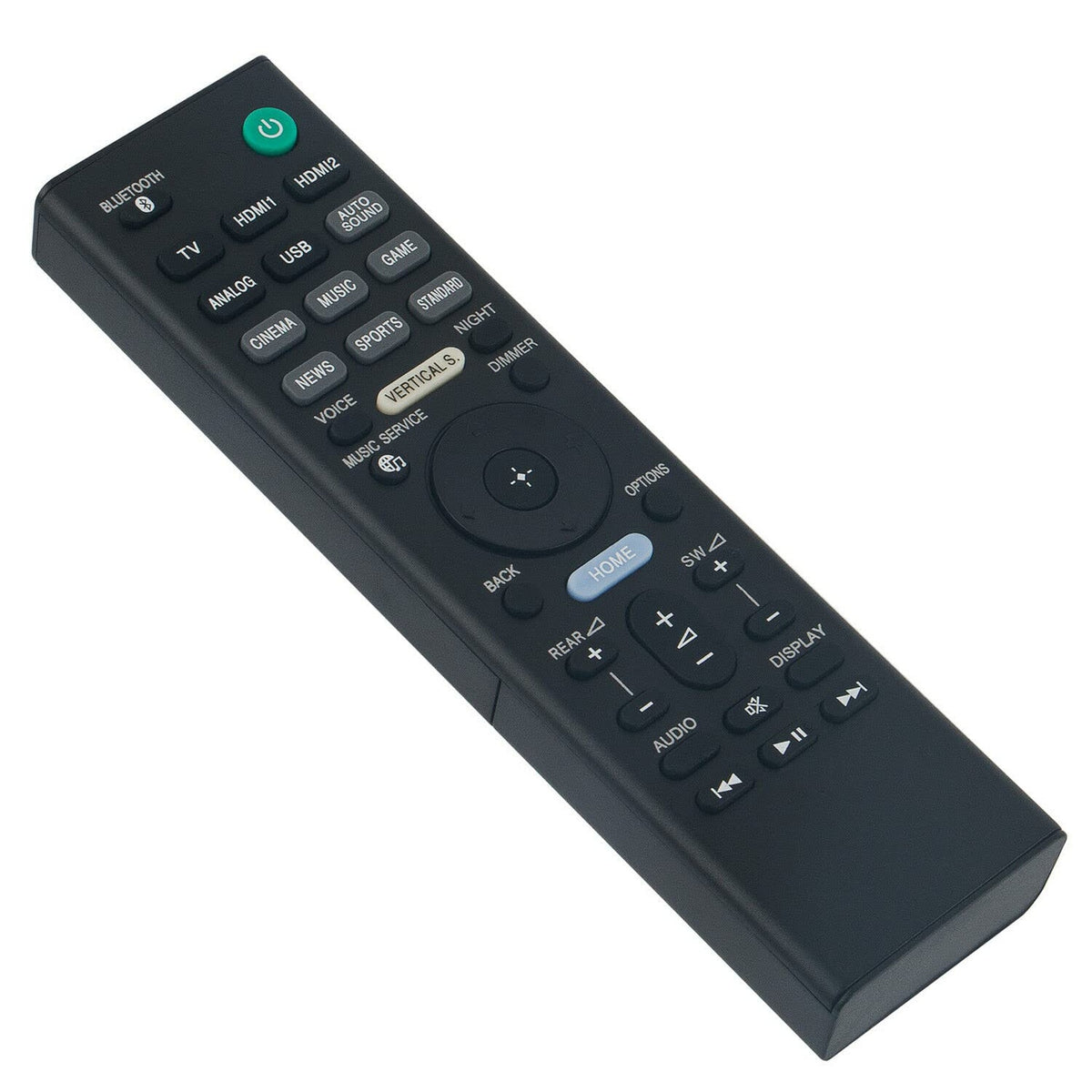 New RMT-AH400U Replaced Remote for Sony SoundBar HTZ9F HTZ9RF SAZ9F