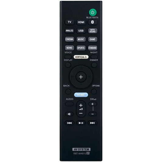New RMT-AH401U Replacement Remote for Sony Soundbar HT-X9000F HTX9000F