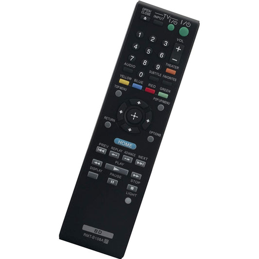 RMT-B108A Replacement Remote for Sony Blu-ray DVD Player BDP-BX37 BDP-S370 BDP-S770 BDP-S1700ES