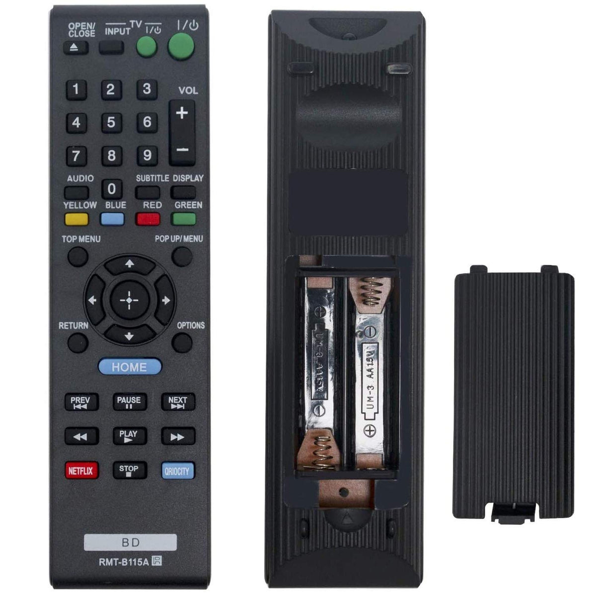 Young RMT-B115A Replacement Remote Control fit for Sony Blu-Ray Disc DVD Player BDP-S480 BDP-S2100 BDP-S280 BDP-S580 BDP-S380
