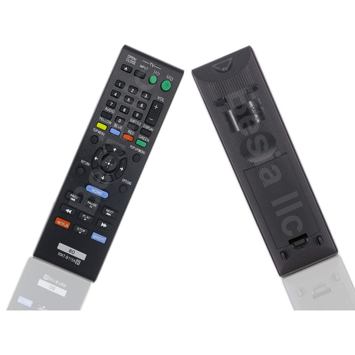 Young RMT-B115A Replacement Remote Control fit for Sony Blu-Ray Disc DVD Player BDP-S480 BDP-S2100 BDP-S280 BDP-S580 BDP-S380