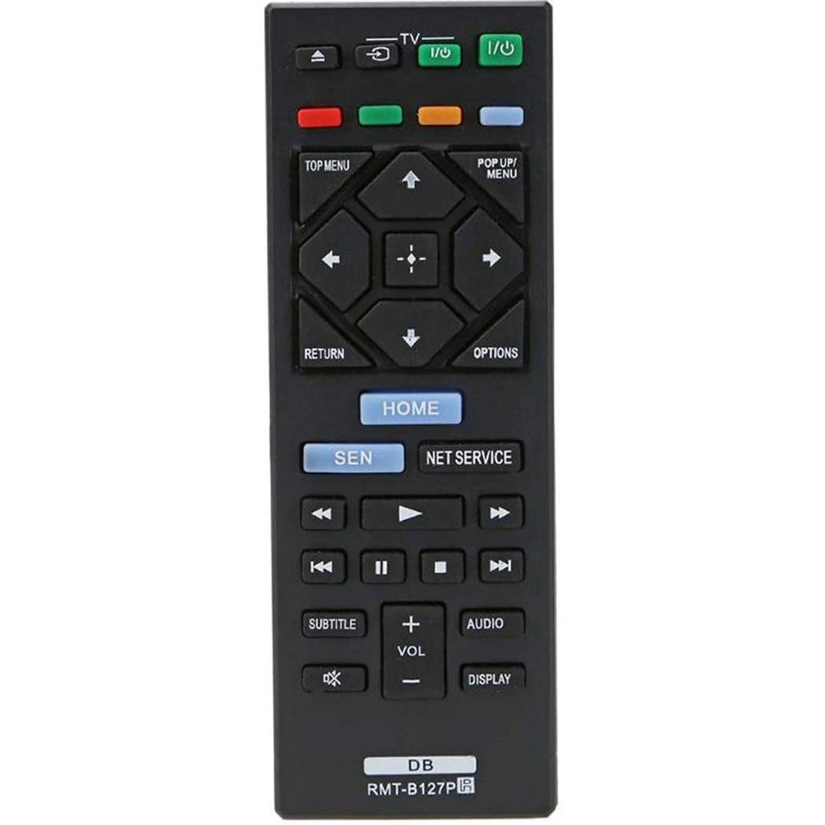 New RMT-B127P Replacement Remote Control Applicable for Sony Blu-Ray DVD Player BDP-S5200 BDP-S1200 BDP-S3200 BDP-S4200 BDP-S7200 BDP-S6200 BDPS5200 BDPS1200 BDPS3200 BDPS4200 BDPS7200 BDPS6200