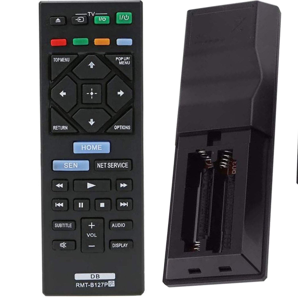 New RMT-B127P Replacement Remote Control Applicable for Sony Blu-Ray DVD Player BDP-S5200 BDP-S1200 BDP-S3200 BDP-S4200 BDP-S7200 BDP-S6200 BDPS5200 BDPS1200 BDPS3200 BDPS4200 BDPS7200 BDPS6200
