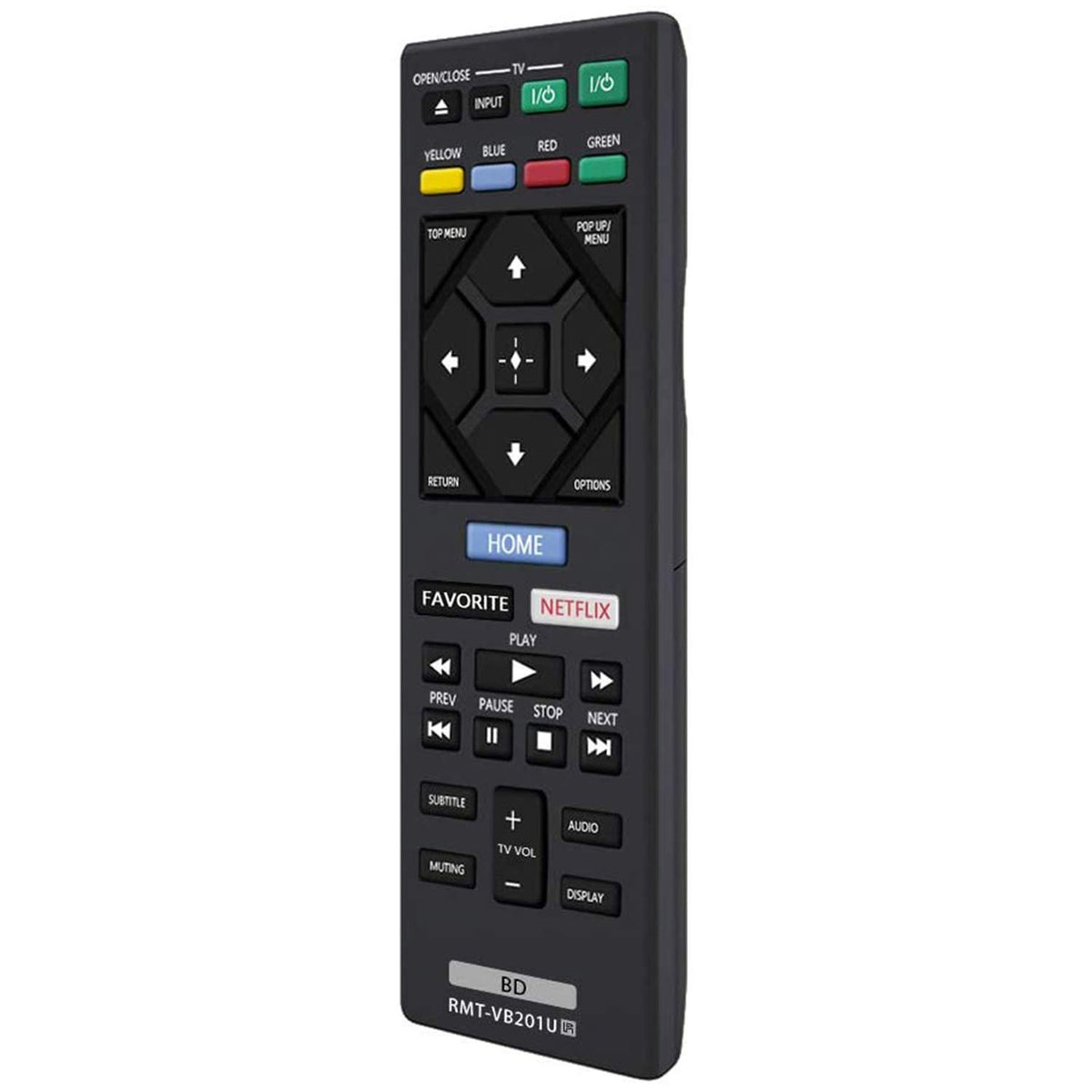 New RMT-VB201U Replacement Remote for Sony Blu-ray DVD Player BDP-S1700CA BDP-S3700