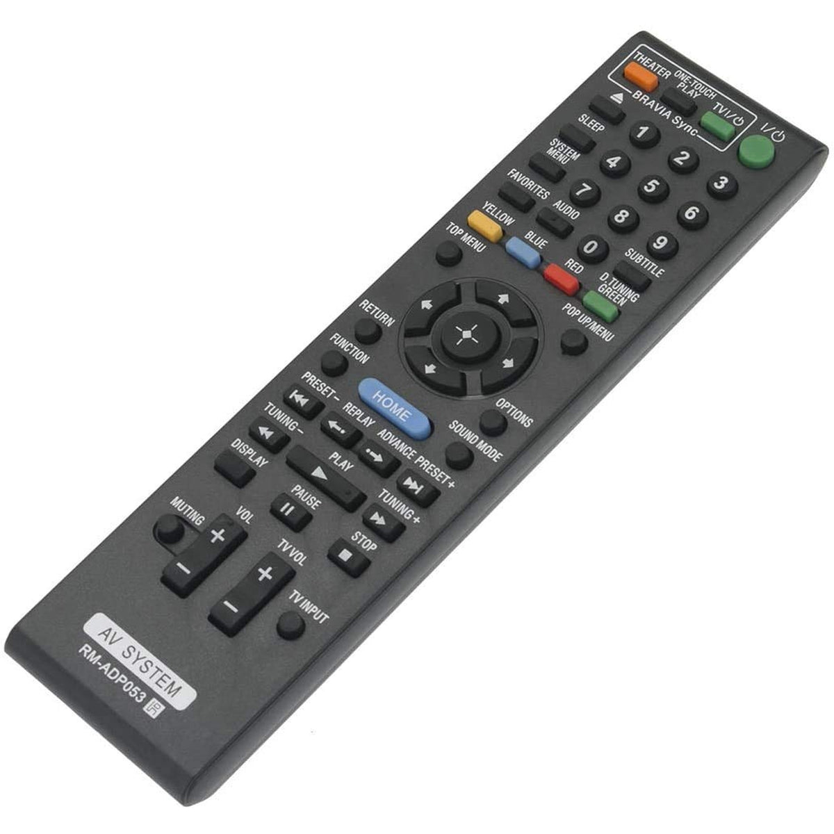 RM-ADP053 Replace Remote for Sony Blu-ray DVD BDV-E870 BDV-E570 BDV-E470 BDV-T57