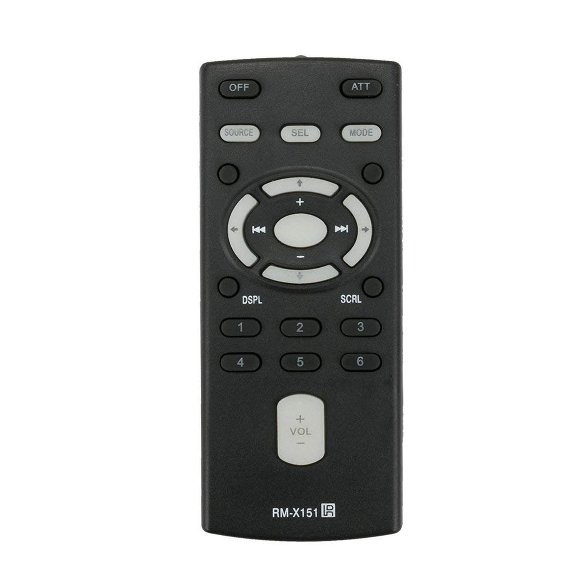 RM-X151 Remote Control New Replacement for Sony Car DVD CD Player CDX-GT340 CDX-GT240 CDX-GT33W CDX-GT34W