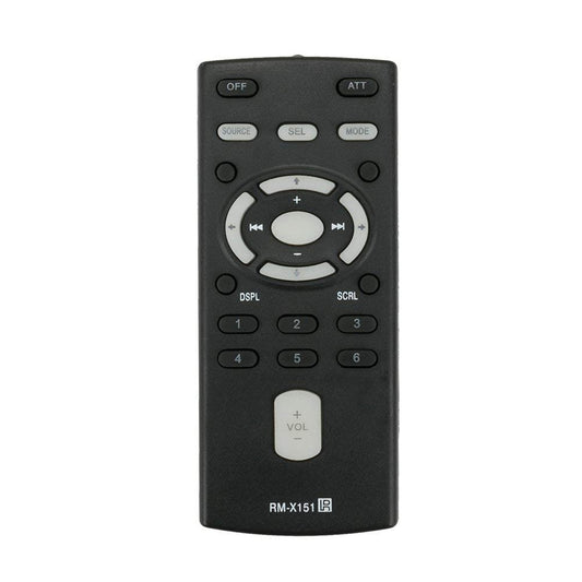RM-X151 Remote Control New Replacement for Sony Car DVD CD Player CDX-GT340 CDX-GT240 CDX-GT33W CDX-GT34W