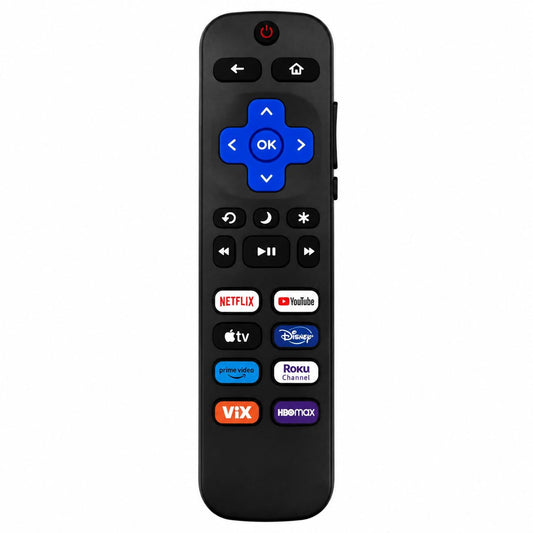 Universal Replacement Remote Control for Roku TV Only, Compatible with TCL, Hisense, Onn, Philips, JVC, Sharp, Westinghouse, RCA, Sanyo, LG, Samsung Roku Smart TVs (Not for Roku Stick/Box)