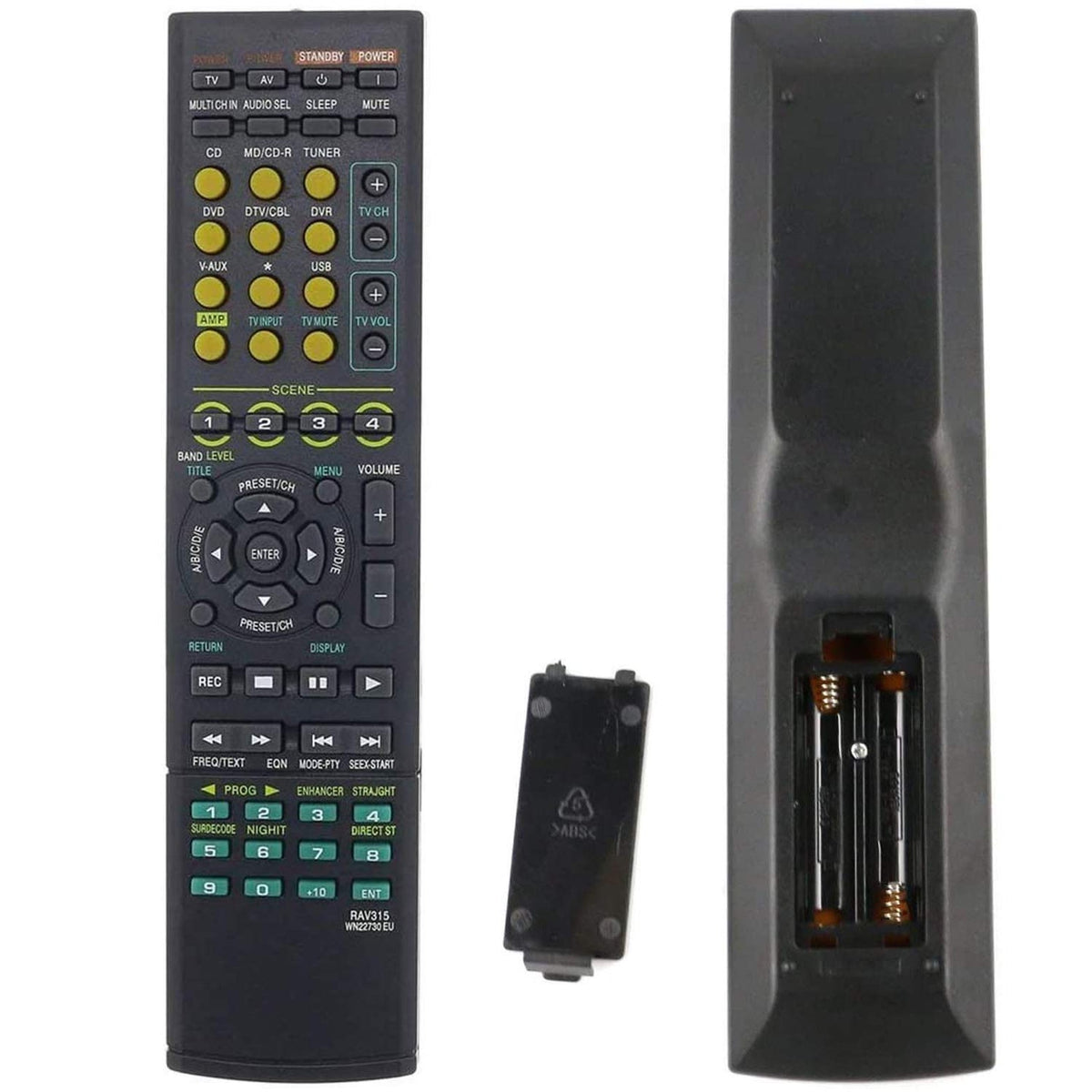 New RAV315 Replace Remote Control fit for Yamaha AV Receiver Home Audio RX-V461 RX-V561 377 640 WN22730 EU RAV311 HTR-6040 HTR-6050 HTR-6230