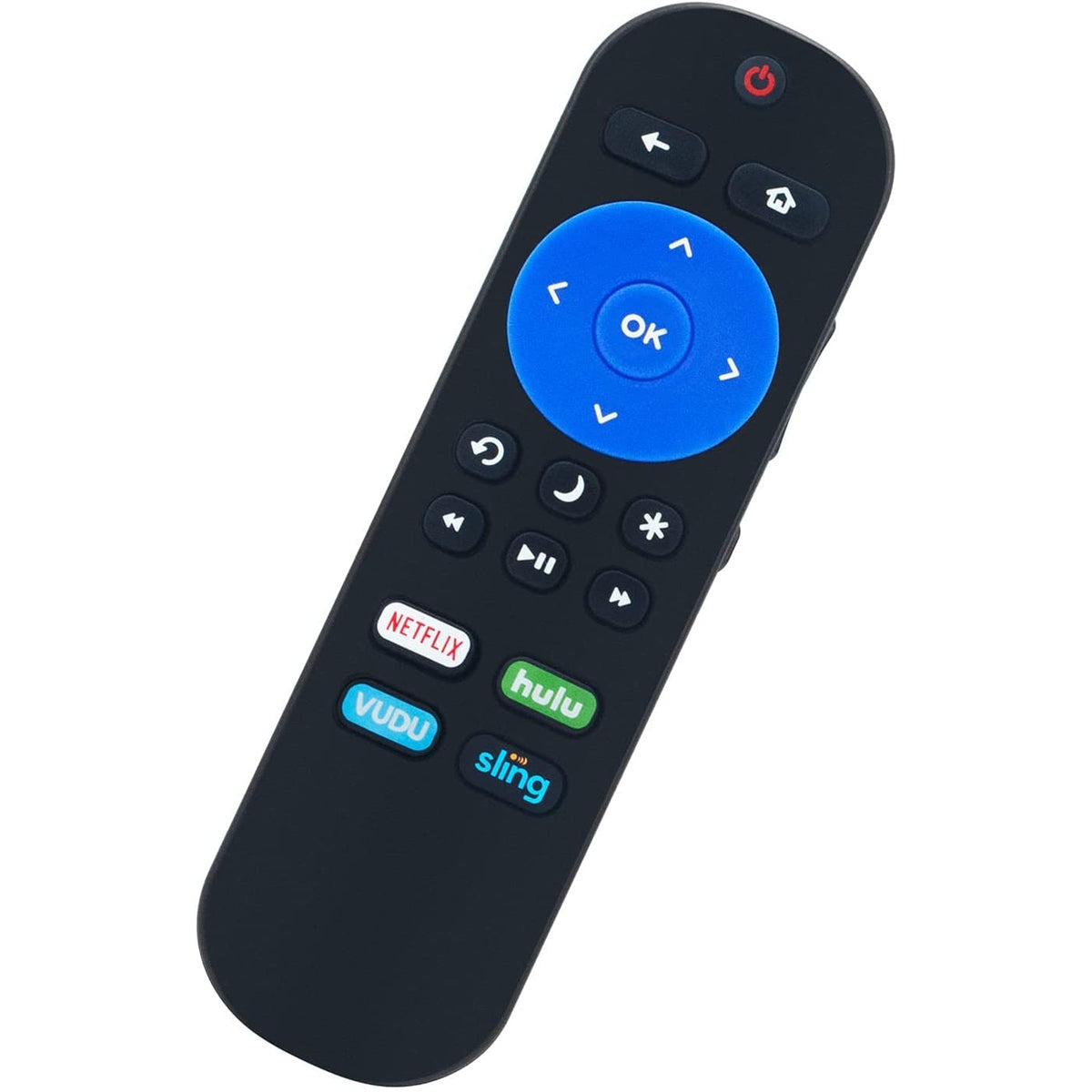 Remote Replaced for Roku Sanyo TV FW32R18FC FW32R19F FW40R48FC