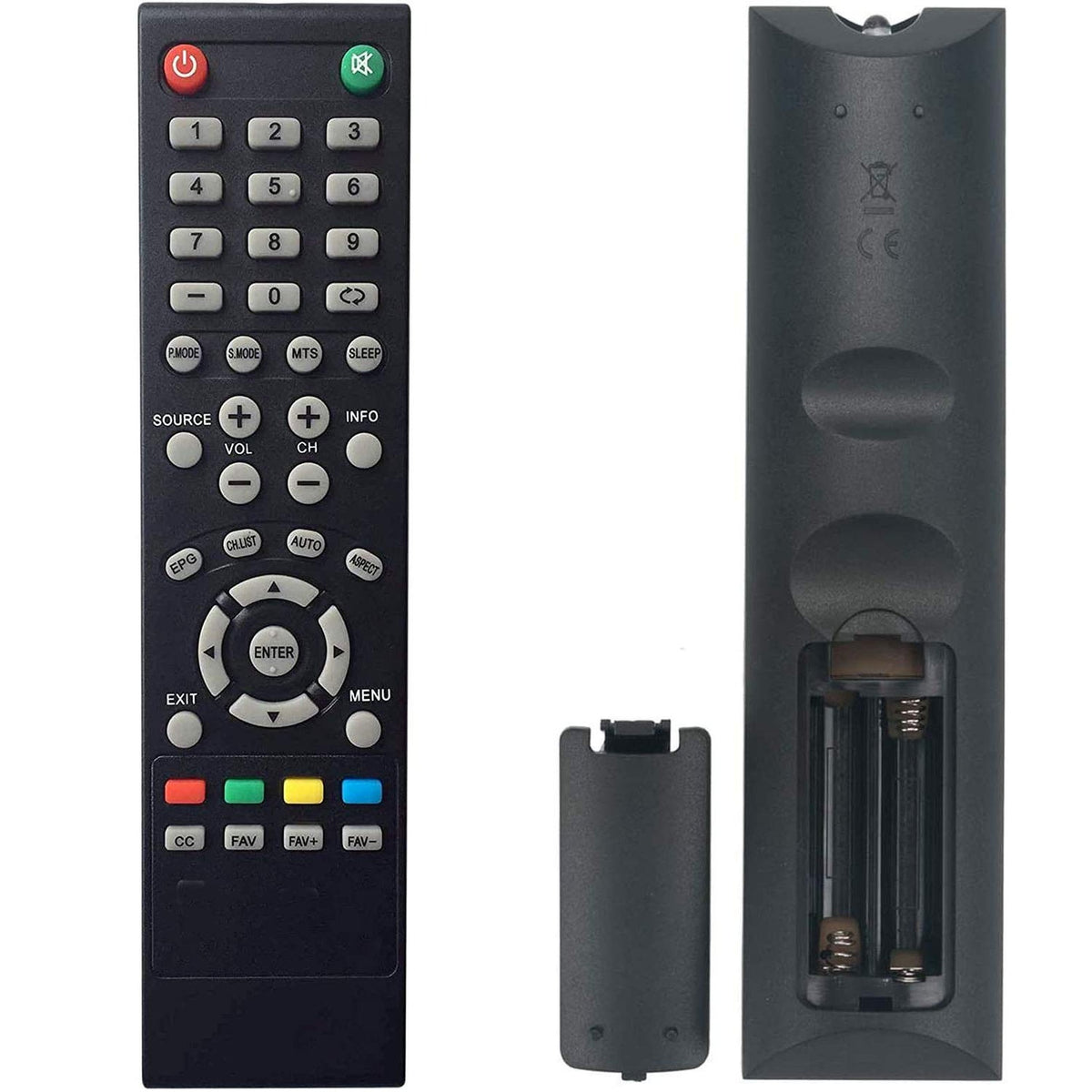 Young New Replaced Remote Control Sylvania for Sylvania LED LCD Smart TV