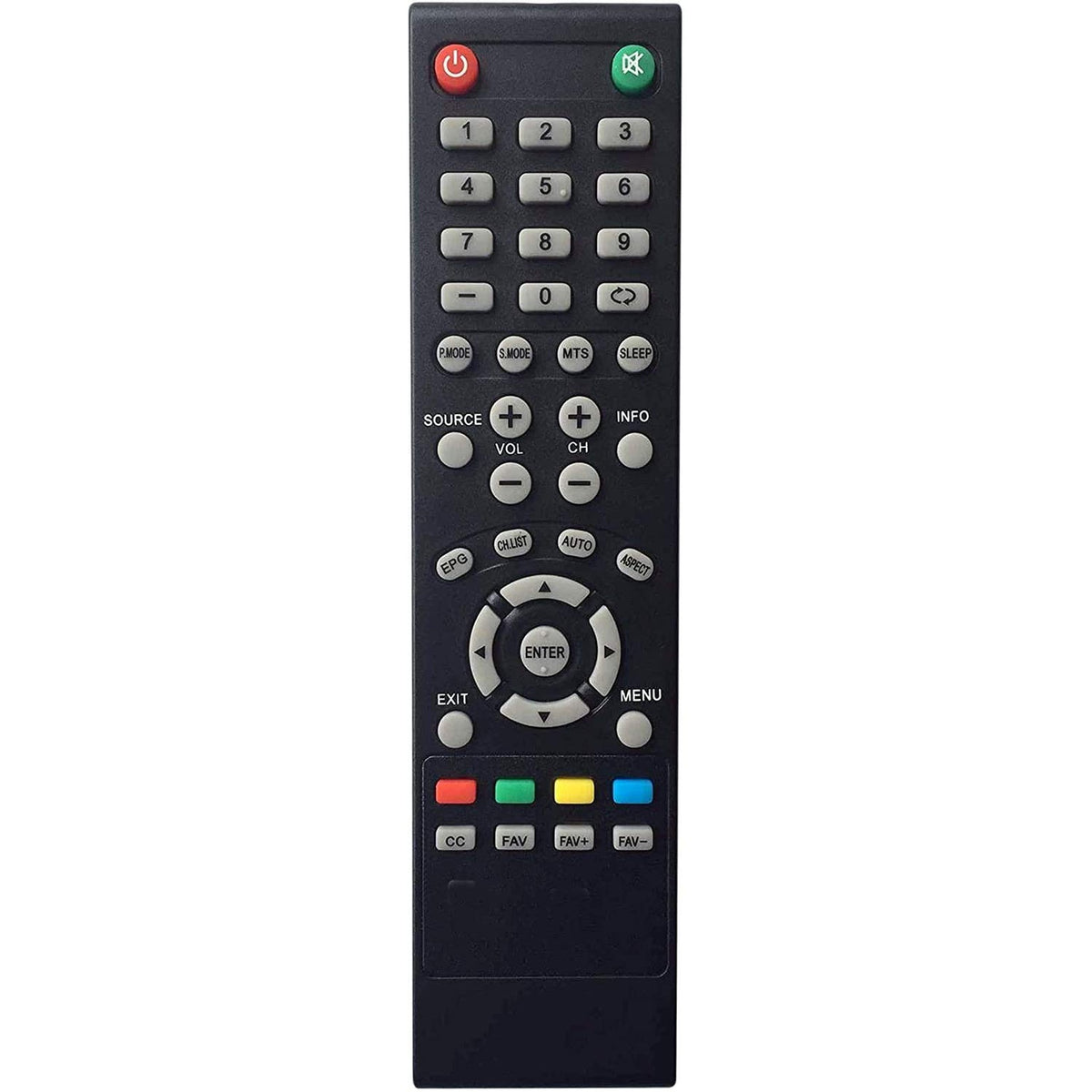 Young New Replaced Remote Control Sylvania for Sylvania LED LCD Smart TV
