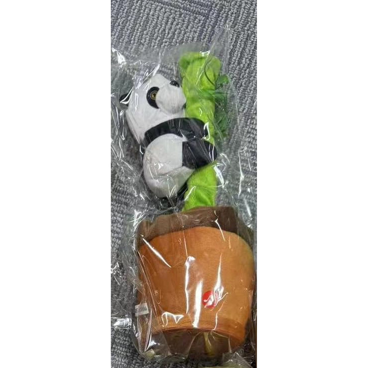 Besia Dancing Animal Mimicking Toy,Talking Repeat Singing Sunny Animal Toy 120 Pcs Songs for Baby 15S Record Your Sound Sing+Dancing+Recording+LED (Talking Climbing Panda)