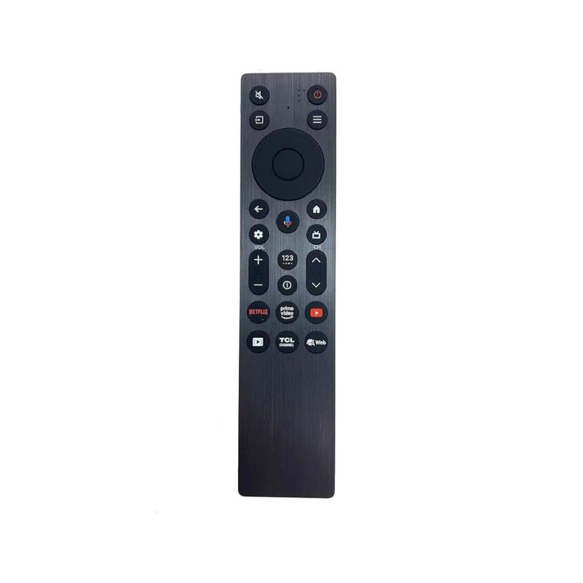 Besia Universal TV IR Remote Control Controller Replacement for TCL 55QM6K 55-Inch, 65QM6K 65-Inch, 75QM6K 75-Inch, 85QM6K 85-Inch QM6K QLED 4K Smart QD-Mini LED TV (2025 Model)（No Voice）