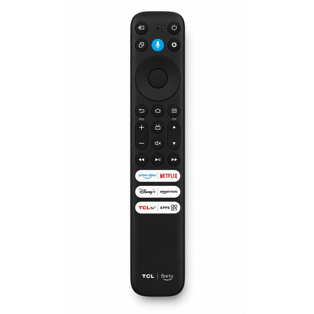 OEM RC813 / CMB1 Voice Remote for TCL Amazon Tv, Compatible with TCL Q550F | Voice | Netflix | Prime Video | TCLtv+ | Disney+ | Amazon Music | Apps- G0401-000249